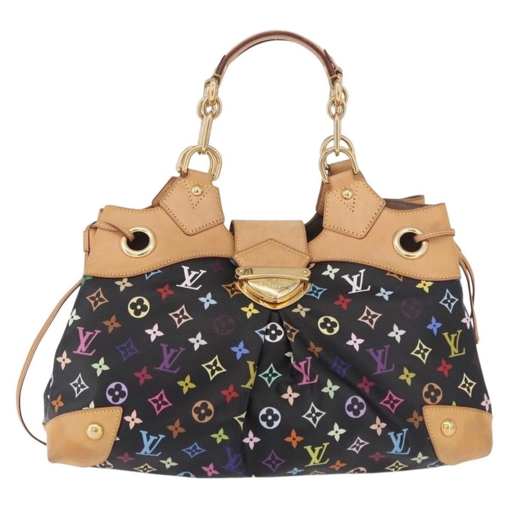 Louis Vuitton Monogram Multicolor Ursula Tote Bag Black